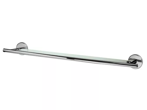 Bisk CHROMA 01422 510 mm króm keretes üveg piperepolc (01422)