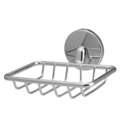 Bisk CHROMA 01429 króm rácsos szappantartó tál (01429)