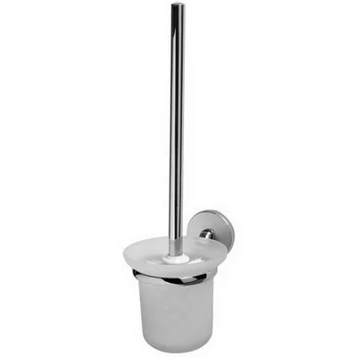 Bisk CHROMA fali WC kefe mattüveg betéttel króm (01437)