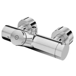 Schell Vitus termosztátos önelzáró zuhany csaptelep 016050699 műszaki rajz