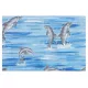 Bisk Nicesea 01617 Dolphin kék 50x80 habszőnyeg (01617)