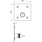 Schell Linus Basic süllyesztett zuhany csaptelep belső egység nélkül 019022899