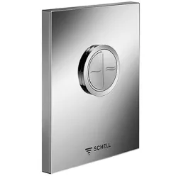 Schell Edition WC ECO nyomólap króm 028040699 műszaki rajz
