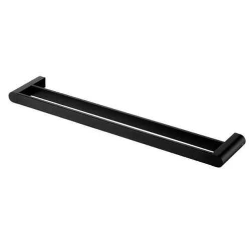 Bisk FUTURA BLACK dupla fix törölközőtartó (02967)