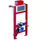 Schell Montus C 820 beépíthető WC szerelőkeret 030600099 műszaki rajz
