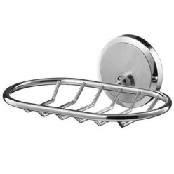 Bisk Sensation króm rácsos szappantartó (03096)