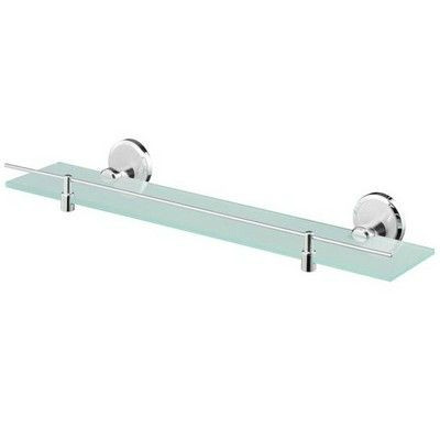 Bisk Sensation króm üveg egyenes piperepolc (03097)