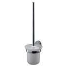 Bisk Emotion króm WC kefe üvegtartóval (03103)