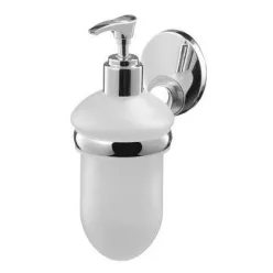 Bisk Emotion króm szappanadagoló üveg betéttel (03112)