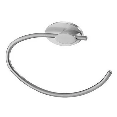 Bisk SIDE Brushed nikkel törölközőtartó gyűrű (03126)