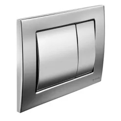 Schell Montus Field WC nyomólap vandálbiztos króm 031260699 műszaki rajz