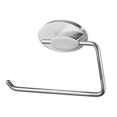 Bisk SIDE Brushed nikkel fedél nélküli WC papír tartó (03127)