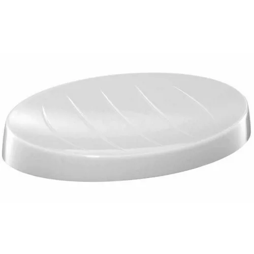 Bisk Pop szappantartó fehér műanyag 03270