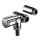 Schell Comfort mosógépcsap G 3/4 csaphosszabítós jobbos 033240699 műszaki rajz