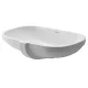 Duravit D-CODE alulról beépíthető mosdó 49x29 cm fehér (0338490000)