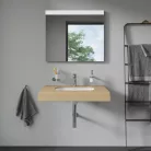 Duravit D-CODE alulról beépíthető mosdó 49x29 cm fehér (0338490000)