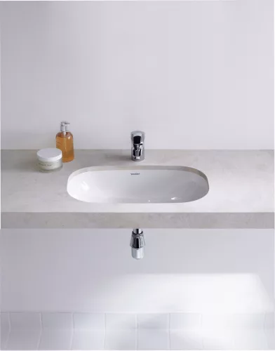 Duravit D-Code aláépíthető mosdó fehér Magasfényű 560 mm (0338560000)