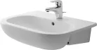 Duravit D-Code Félig beépíthető mosdó fehér Magasfényű 550 mm (0339550000)