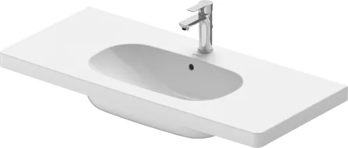 Duravit D-CODE alulról beépíthető mosdó 100x48 cm fehér 03421000002