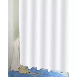  Bisk Nicesea 03502 Uni White 180x200 Peva zuhanyfüggöny fehér (03502)