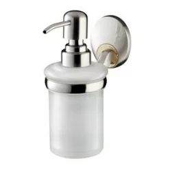 Bisk PASSION szappanadagoló mattüveg króm arany (03557)