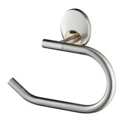   Bisk PASSION fedél nélküli WC papír tartó króm arany (03572)