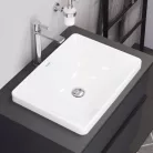 Duravit D-Neo felülről beépíthető mosdó csaplyuk nélkül 60x44 0358600079