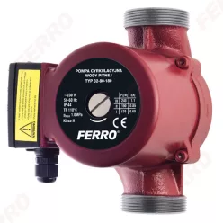   Ferro 32-80 180 ivóvizes keringetőszivattyú sg17 csatlakozó szettel (0401W)