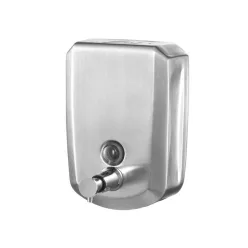   Bisk Masterline 04084 matt 500 ml-es fali folyékonyszappan adagoló rozsdamentes acélból (04084)