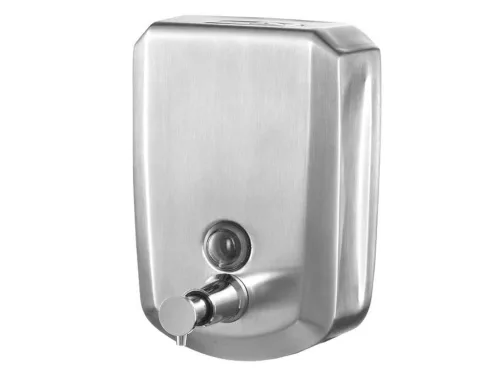 Bisk Masterline 04084 matt 500 ml-es fali folyékonyszappan adagoló rozsdamentes acélból (04084)