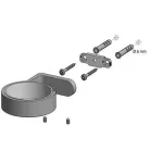 Bisk NATURA króm szappantartó üvegtállal szerelése