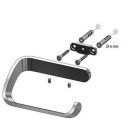 Bisk Natura  króm fedél nélküli WC papír tartó szerelése