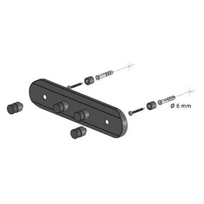 Bisk PASSION króm arany négyes fogas (04380)