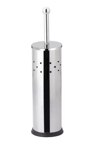 Bisk BASIC 04918 Gaps rozsdamentes króm wc kefe (04918)