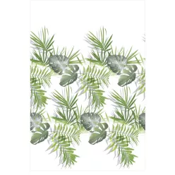   Bisk Nicesea 05591 Kakadu textil zuhanyfüggöny, fehér new (05591)