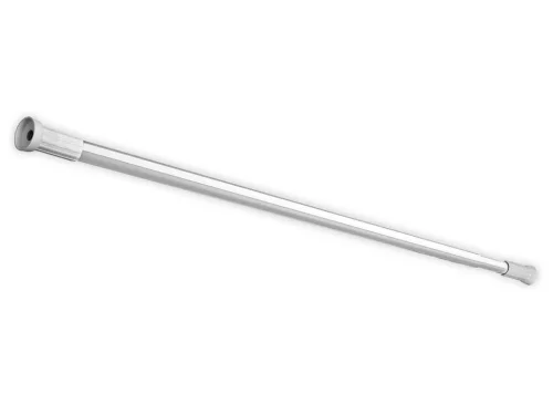 Bisk Nicesea 05780 Trendy 125x220 cm/19-22 mm fehér zuhanyfüggönytartó rúd (05780)