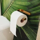 Bisk Nature Gold fedél nélküli WC papír tartó arany 07951