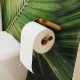 Bisk Nature Gold fedél nélküli WC papír tartó arany 07951