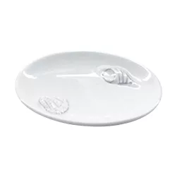 Bisk Nicesea 05969 Beach szappantál fehér (05969)