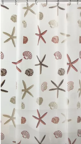 Bisk Nicesea 06027 Starfish Multi 180x200 Peva zuhanyfüggöny  (06027)