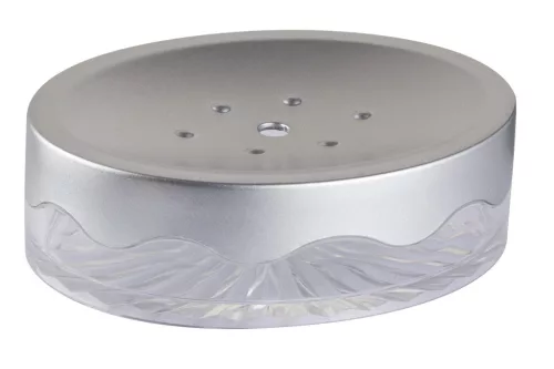 Bisk Nicesea 06353 Clear műanyag szappantál (06353)