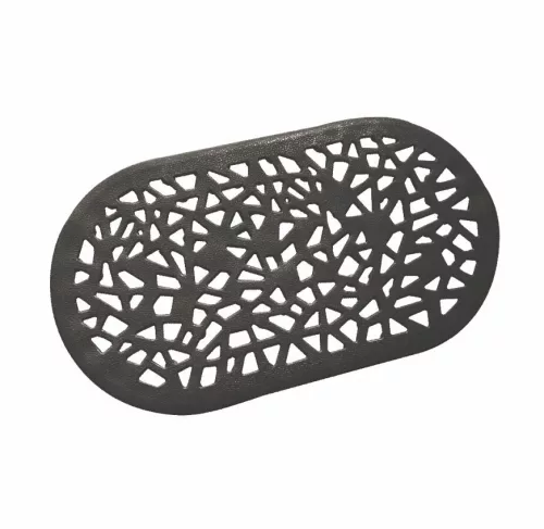 Bisk Nicesea 06760 Grendada fekete 68x39 csúszásmentes szőnyeg (06760)