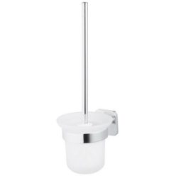 Bisk FORTE króm üveg wc kefe tartóval  06830