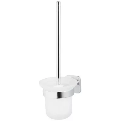 Bisk FORTE króm üveg wc kefe tartóval  06830
