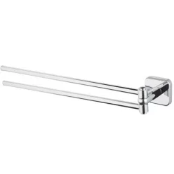 BISK Forte króm kétágú lengő törölköző tartó 06845