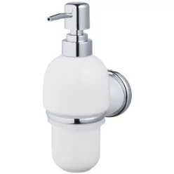 Bisk GRENADA üveg króm folyékony szappanadagoló 06898