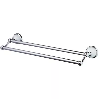 Bisk GRENADA króm dupla törölközőtartó 06907