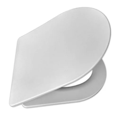 Bisk VENO Slim 06913 D-alakú lecsapódásgátlós duroplast wc ülőke fehér (06913)