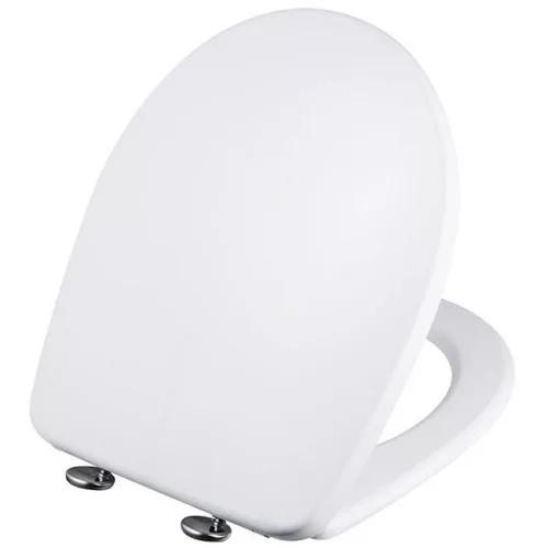 Bisk Vista WC ülőke fehér műanyag Softclose 06975 rajza
