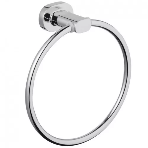 Bisk Go törölközőtartó gyűrű króm 07025